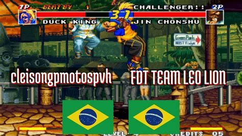 Real Bout Fatal Fury FT5 Cleisongpmotospvh BR Vs FDT TEAM LEO