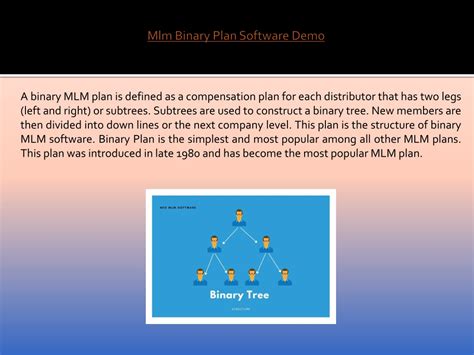 Ppt Binary Mlm Plan Neomlm Software Powerpoint Presentation Free