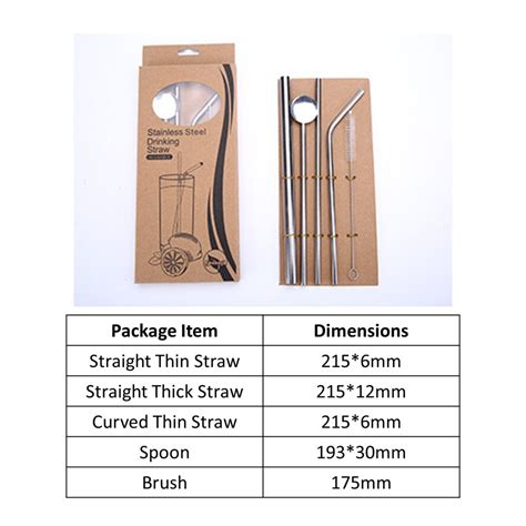 Customised Metal Straw Corporate Ts Singapore