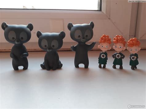 Mattel Merida Transforming triplets Мерида набор с фигурками ...