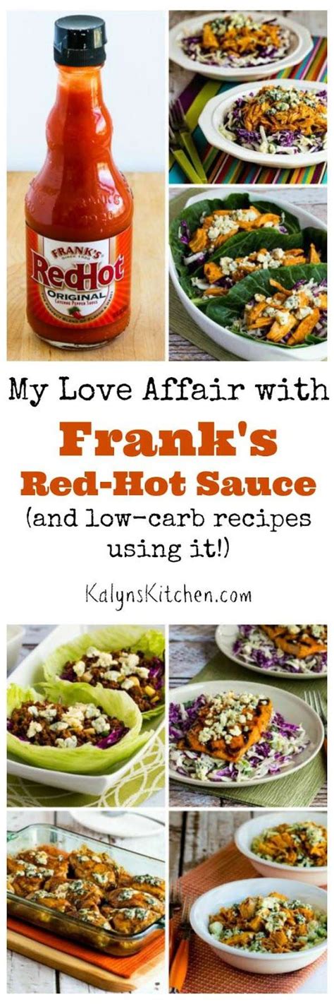 Franks Red Hot Sauce (plus Low-Carb Recipes using Frank's Red Hot Sauce ...