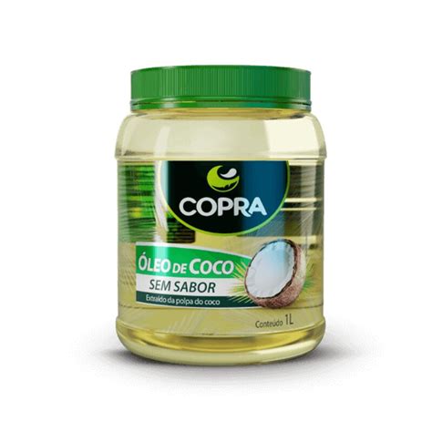 ÓLEO DE COCO SEM SABOR CHEIRO 1L Mercadão Natural