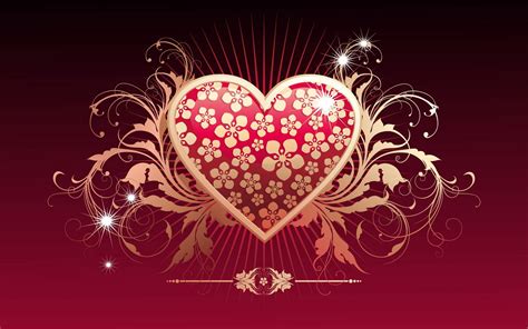 Pretty Heart Backgrounds ① WallpaperTag