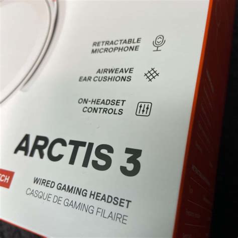 Steelseries Arctic 3 Wired Gaming Headset Boxed S