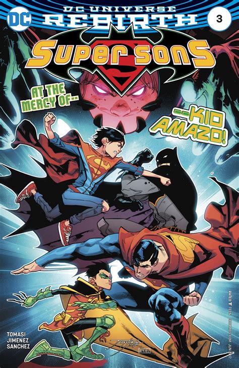 Comic Book Fan And Lover Super Sons Cuando Crezca Parte 3 Dc Comics