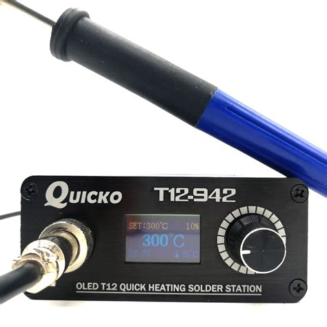 Quicko Mini T Stc Oled Digital Soldering Station Electronic Soder