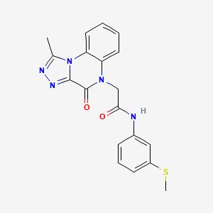 Methyl Oxo Triazolo A Quinoxalin H Yl N