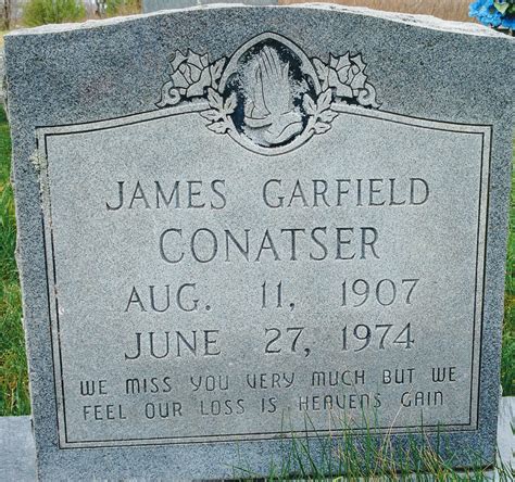 James Garfield Conatser 1907 1974 Memorial Find A Grave