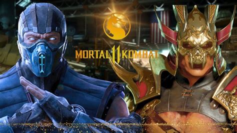 Mortal Kombat 11 Sub Zero Vs Shao Kahn YouTube