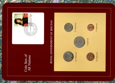 Coin Sets Of All Nations Bhutan W Card Unc Ngultrum