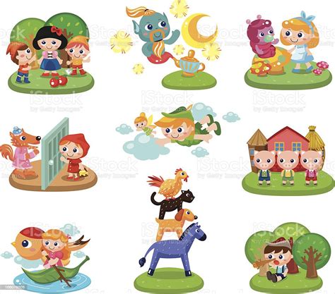Imagens De Contos De Fada - Vetores de Contos De Fadas e mais imagens de Peter Pan - Peter Pan ...