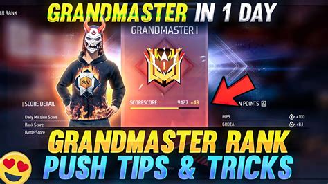 Grandmaster Rank Push Tips How To Push Rank In Free Fire Solo Rank