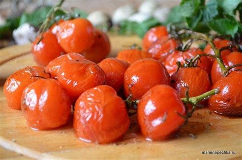 Рецепт жареных помидоров Черри
