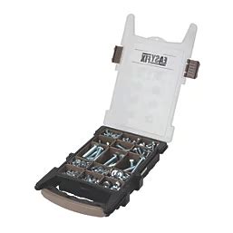 Easyfix Bright Zinc-Plated Mixed Bolts, Nuts & Washers Pack 500 Piece ... 