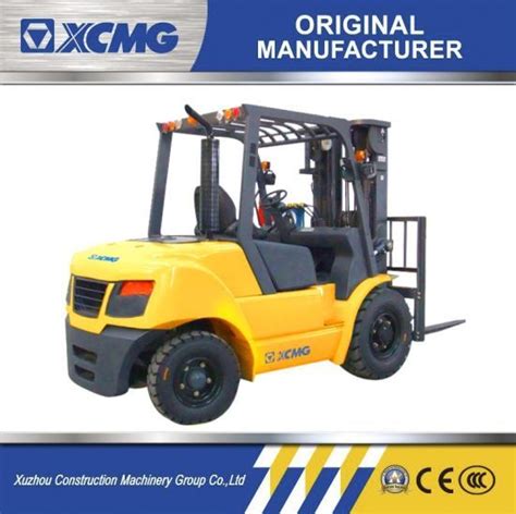 Xcmg Official 5 Ton Forklift Trucks Forklift Machine Fd50t With Cummins Engine Forklift