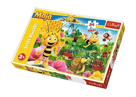 Duże Puzzle W Świecie Pszczółki Mai 24el MAXI Trefl | Sklep Kuchnioland.pl