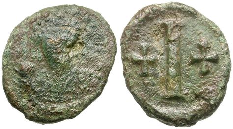 Sear Byzantine Empire Tiberius Ii Constantine Ad