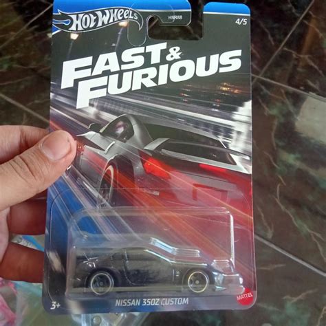 Hot Wheels Fast Furry Nissan Z Custom Shopee Malaysia