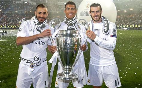 Real Madrid. Cristiano, Bale y Benzema: el tridente que ganó 13 copas ...