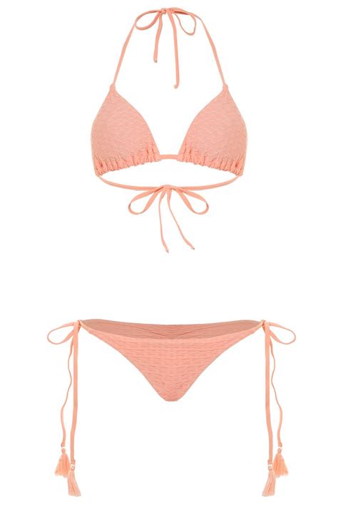 Kintana Mandarina Tie Bikini Bronceador Oleaje Swimwear