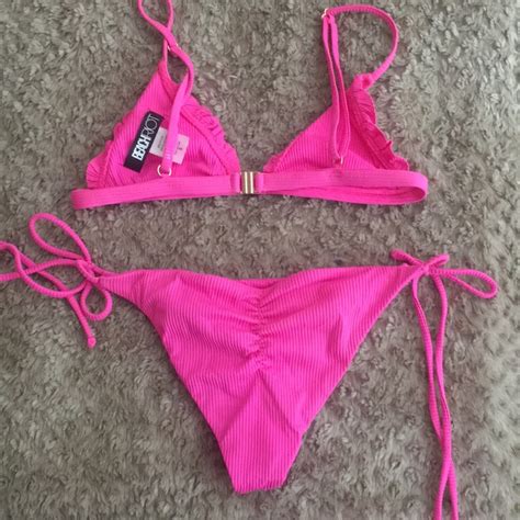Hot Pink Beach Riot Bikini Gem