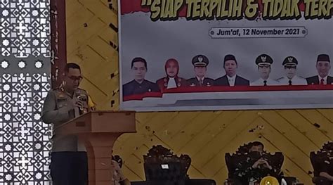 Kapolres Hadiri Kegiatan Deklarasi Dan Penandatangan Fakta Integritas