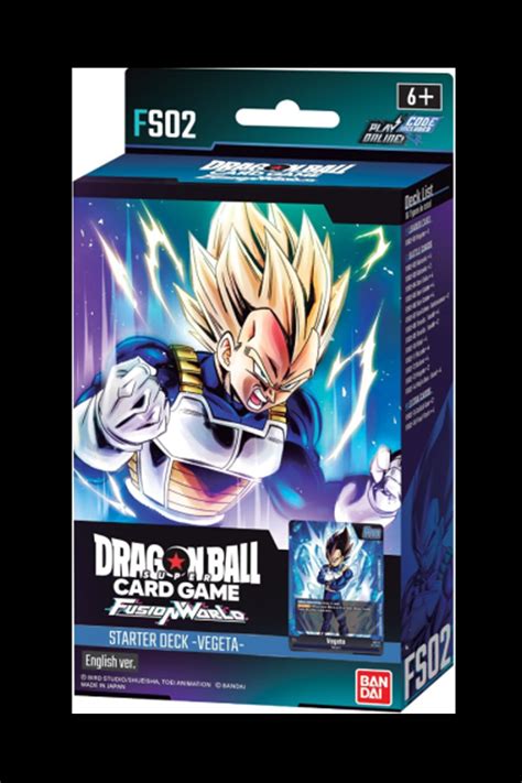 Dragon Ball Super Card Game Fusion World Starter Deck FS02 ENG