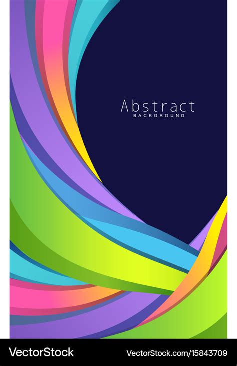 Abstract Rainbow Colorful Background Royalty Free Vector