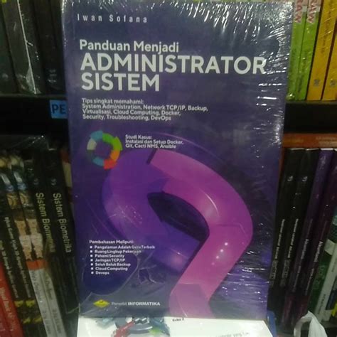 Jual Buku Panduan Menjadi Administrator Sistem Shopee Indonesia