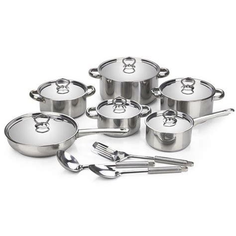 Condere 15 Piece Stainless Steel Pot Set | Shop Today. Get it Tomorrow ...