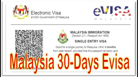 Malaysia EVisa Apply Online Indian Passport Step By Step YouTube