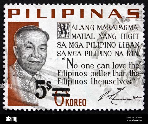 Philippines Circa 1968 A Stamp Printed In Philippines Shows Jose P