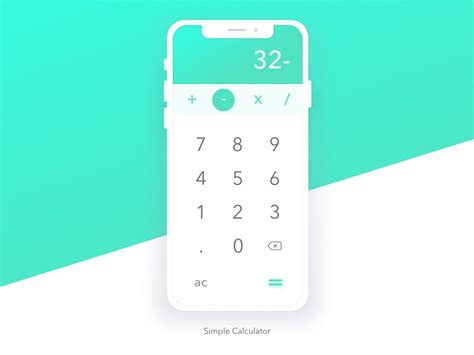 A Simple And Elegant Calculator App Developer In Flutter Free Flutter