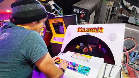 sega holosseum  arcade gameplay segas answer  street fighter