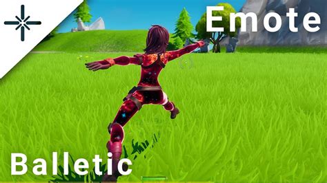 NEW Traversal Balletic Fortnite Emote Fortnite Dance Gameplay YouTube