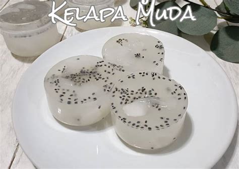 Resep Puding Kelapa Muda Oleh Teh Yanithea Cookpad