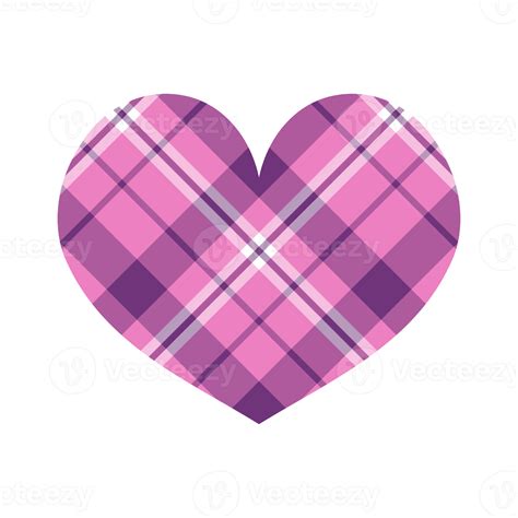 Free Buffalo Plaid Heart Clipart Png Buffalo Plaid Heart Sublimation