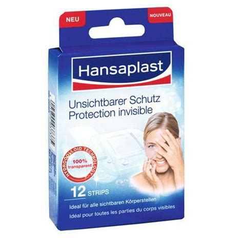 Hansaplast Pflaster Unsichtbarer Schutz St Shop Apotheke