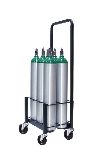 Oxygen Storage Carts And Racks Medical Warehouse