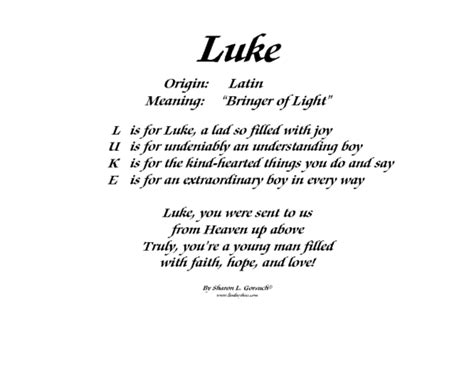 Meaning Of Luke Lindseyboo