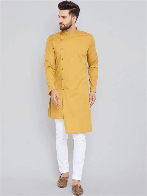 Shirts Top Shirt Solid Kurta Indian Kurta Cultural Mens Etsy