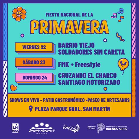 Fiesta Nacional De La Primavera En Monte Hermoso BVC Noticias