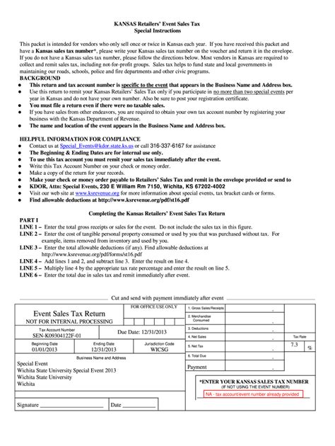 Wichita Event Sales Form Fill Online Printable Fillable Blank Pdffiller