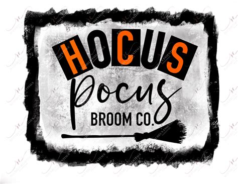 Hocus Pocus Ready To Press Sublimation Transfer Print Rachel S Essentials