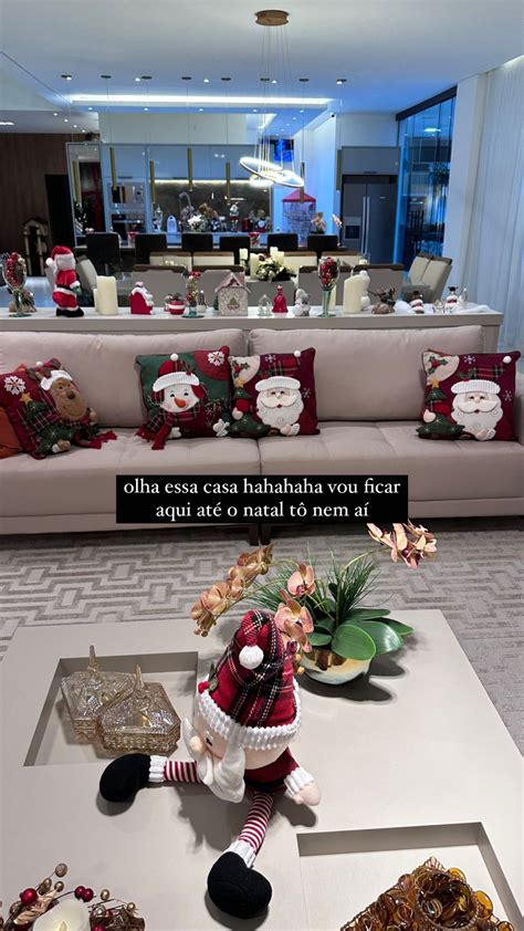 Bianca Andrade Impressiona Ao Mostrar Decora O De Natal Na Mans O Da