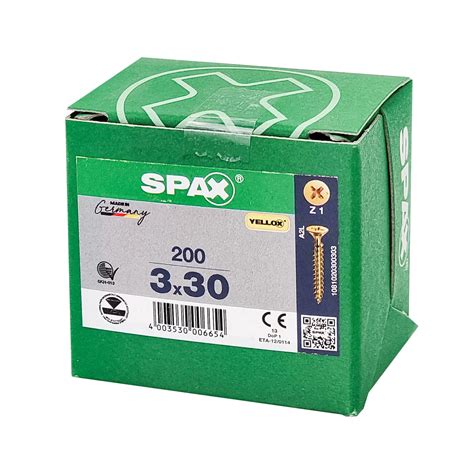 Suruburi Universale SPAX 3 0 X 30 200 Buc PZ1 EMAG Ro