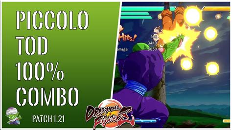 DBFZ Season 3 Piccolo TOD Combo 2 Bar Starter Double Beam