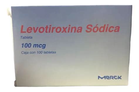 Levotiroxina Sódica 100mcg 100 Tabs