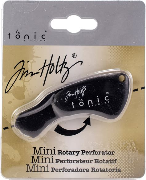 Tim Holtz Mini Rotary Perforator - 18mm Pinking Blade for Cutting Perforated Paper - Rolling ...