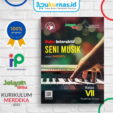 Jual Buku Pendamping Seni Musik Smpmts Kelas 7 K Merdeka Sekolah